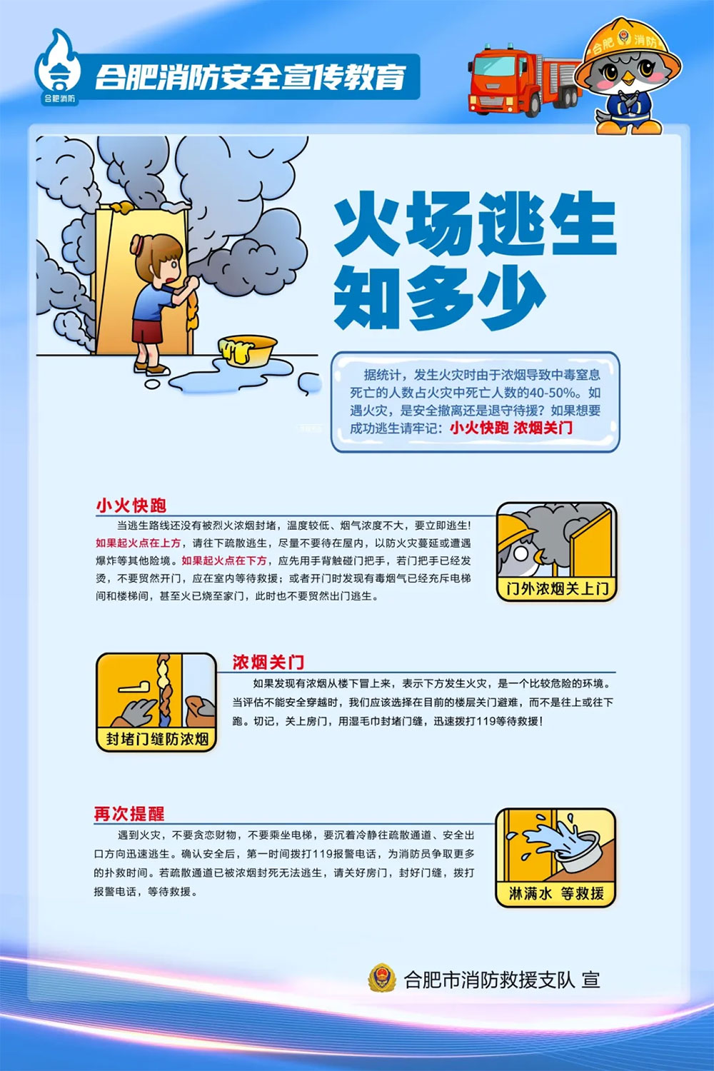 火場逃生知多少！